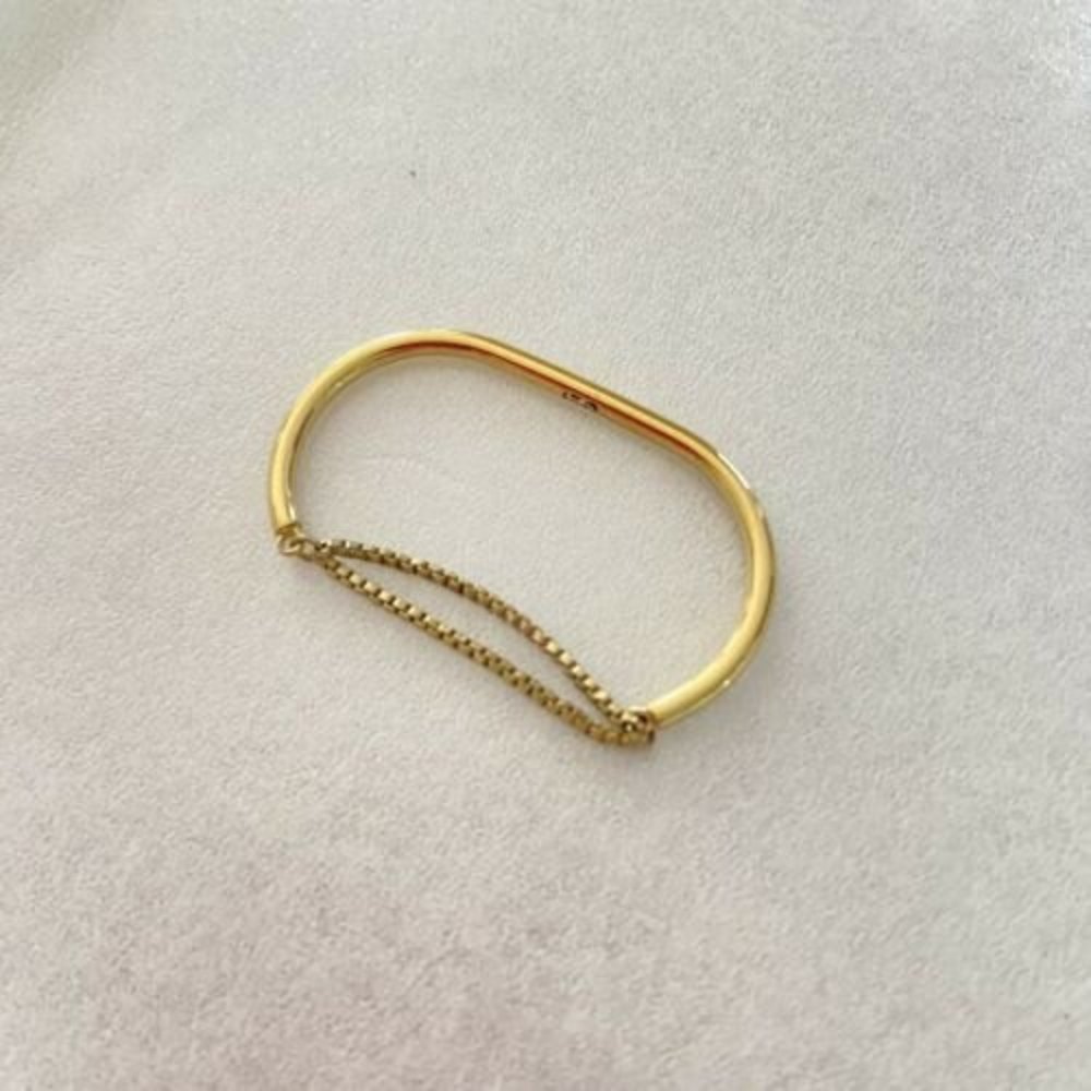 JENNY BIRD Double Sadie Ring In High Polish Gold